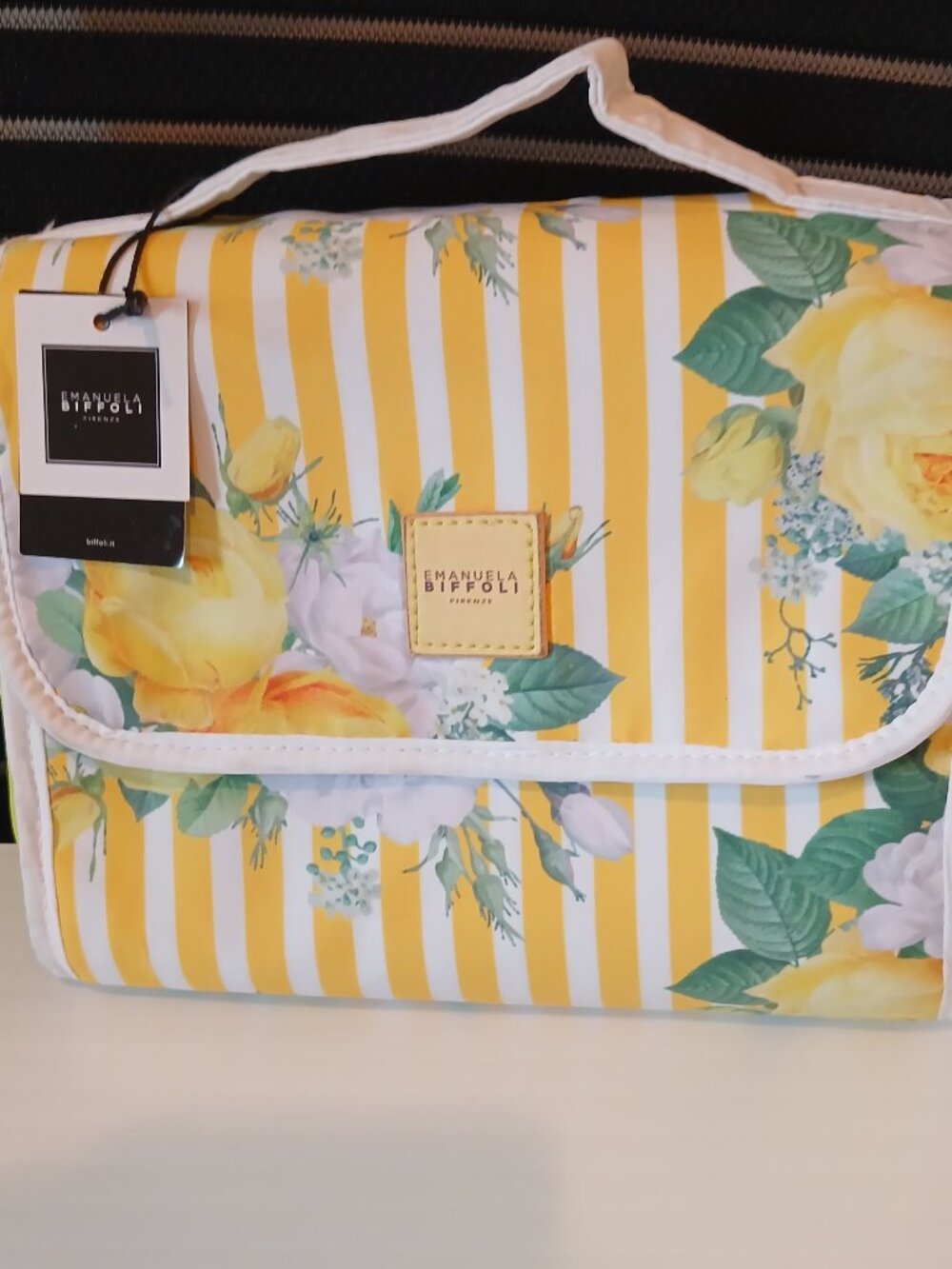 Emanuela Biffoli Firenze Travel Bag NEW
